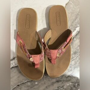 Sorry women’s sandals pink and tan